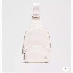 Lululemon athletica Sling Backpack NWT light ivory